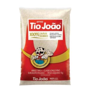 Arroz Branco Tio João 1kg