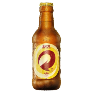 Cerveja Skol garrafinha